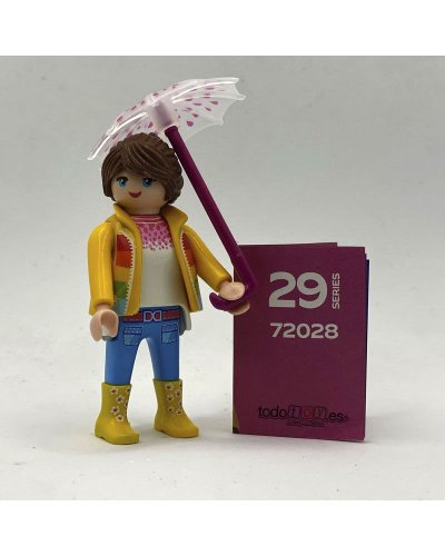 Playmobil 72028 Mujer Paraguas Serie 29 Chicas