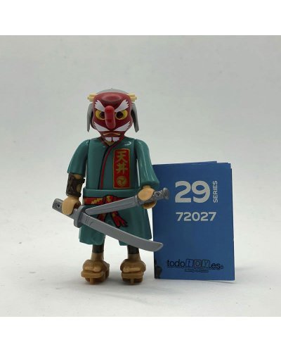 Playmobil 72027 Samurai Anciano Serie 29 Chicos