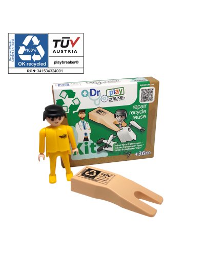 Kit DR playbreaker 4502 - Kit Formación - Desmontador Sostenible Muñecos Playmobil