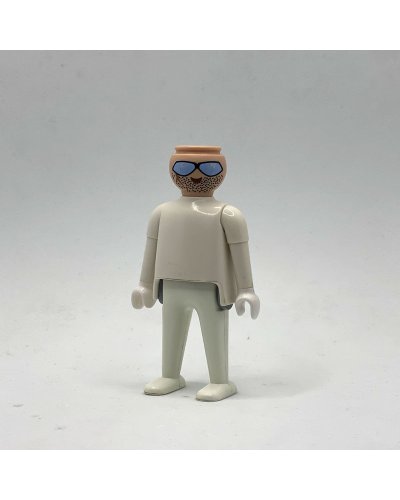 Playmobil Cabeza con Gafas Azules CAB138