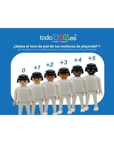 Playmobil Cabeza Completa Chico Pelo Marrón COM043