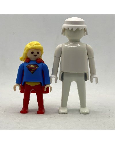 Playmobil Supergirl Promocional Kinder Sorpresa Mini