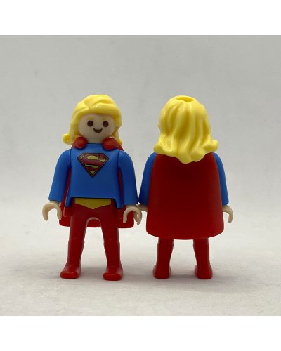 Playmobil Supergirl Promocional Kinder Sorpresa Mini