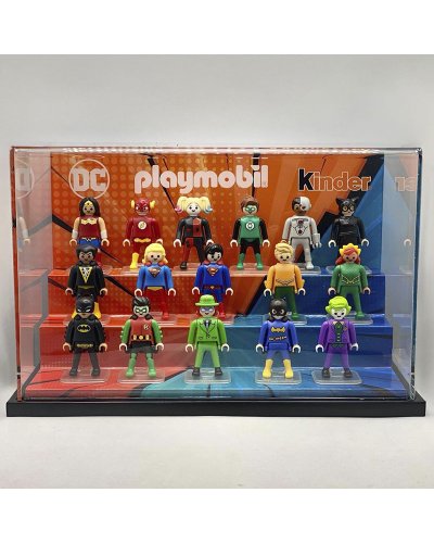 Playmobil Expositor Metacrilato Promocional Kinder Sorpresa Mini