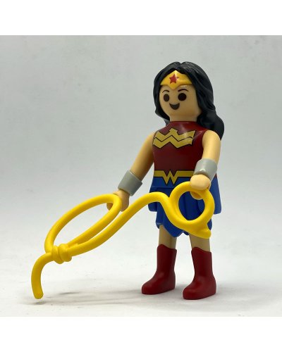 Playmobil Wonder Woman Promocional Kinder Sorpresa Maxi
