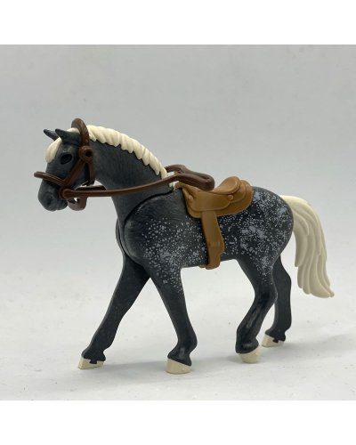 Playmobil Caballo Gris Completo ANI233