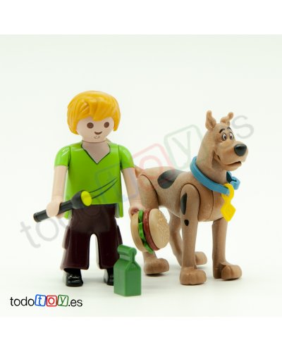 Playmobil® FCO072 - Saggy y Scooby Doo con Collar