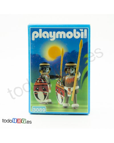 Playmobil Guerreros Africanos