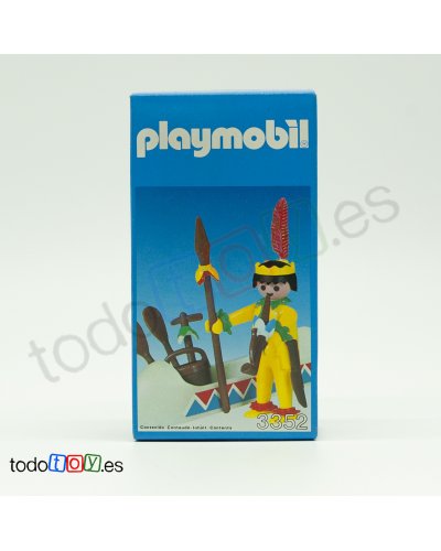 Playmobil Indio con Canoa