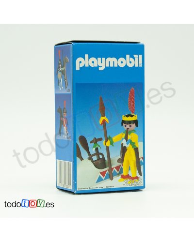 Playmobil Indio con Canoa