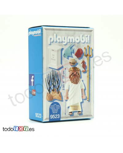 Playmobil 9523 Dios Griego Poseidón