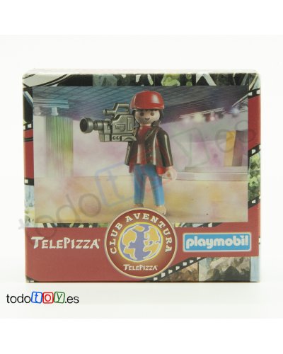 Playmobil® Caja Promo Telepizza Cámara de Estudio