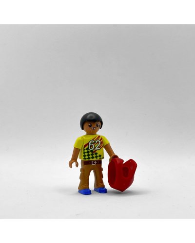 Playmobil Niño con Casco