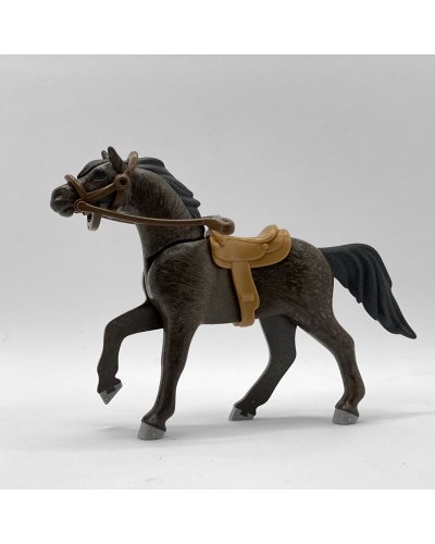 Playmobil Caballo Marrón Oscuro Completo