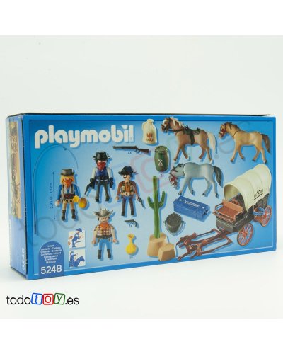 Playmobil Carreta Colonos V1 5248