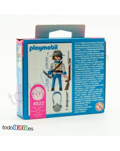 Playmobil Special Oficial Confederado 4622 v2