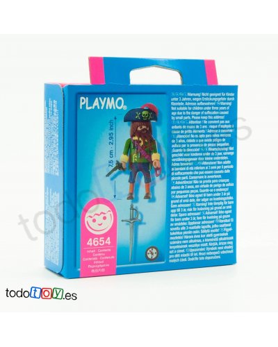 Playmobil Special Capitán Pirata 4654