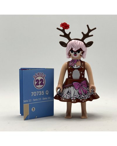 Playmobil Disfraz Ciervo Serie 22 Chicas