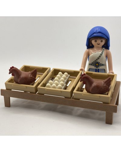 Playmobil Mercado Huevero