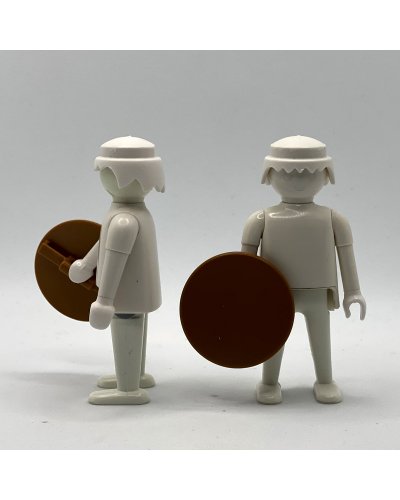 Playmobil Escudo redondo marrón