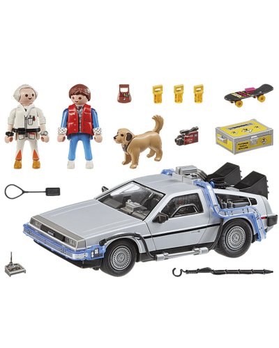 Playmobil 70317 Delorean Regreso al Futuro