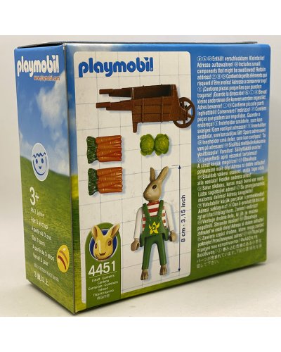 Playmobil Conejos Pascua - Carretilla - 4451