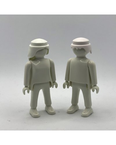 Playmobil Pareja Figuras Blancas