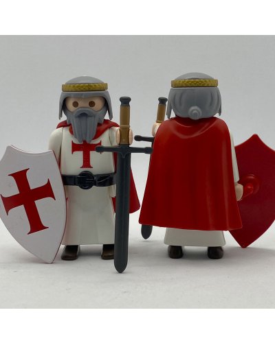 Playmobil Templario Anciano con Capa FCO399