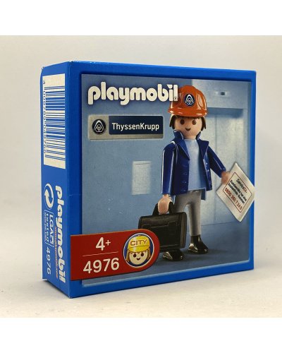 Playmobil Ingeniero ThyssenKrupp