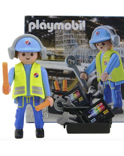 Playmobil Mecánico Korean Air