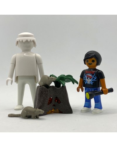 Playmobil Niño en el Bosque en Halloween