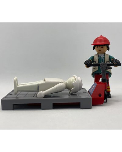 Playmobil Mozo Almacén