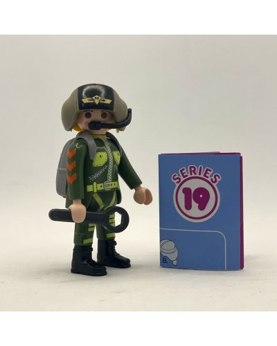 Playmobil Piloto Helicóptero Serie 19 Chicas - 70566