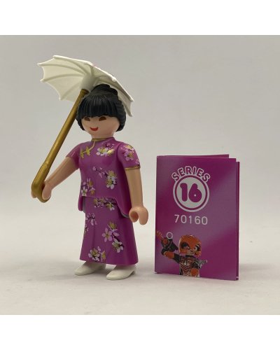 Playmobil Japonesa Paraguas Serie 16 Chicas 70160