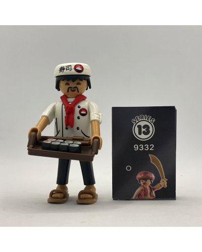 Playmobil Cocinero Sushi Serie 13 Chicos 9332