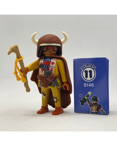 Playmobil Indio Hechicero Serie 11 Chicos 9146