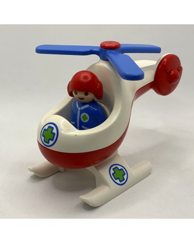 Playmobil 123 Helicóptero Salvamento