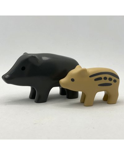 Playmobil 123 Familia Jabalí