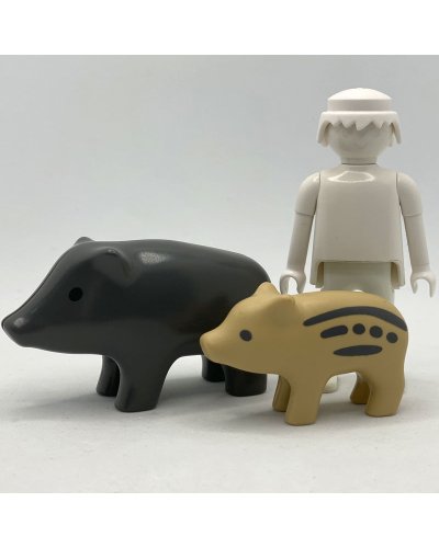 Playmobil 123 Familia Jabalí