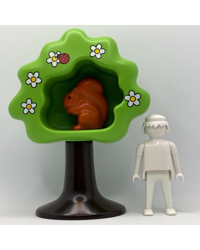 Playmobil 123 Árbol y Ardilla