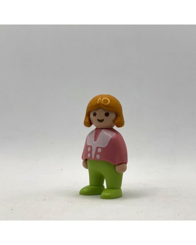 Playmobil 123 Muñeco Niña Pelo Rubio