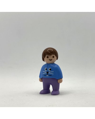 Playmobil 123 Muñeco Niño Pelo Marrón