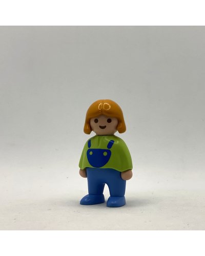 Playmobil 123 Muñeco Niña Pelo Rubio