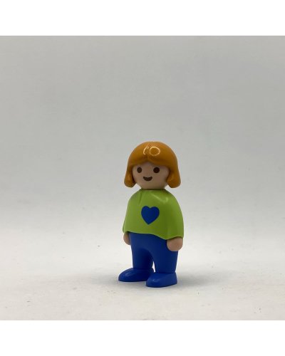 Playmobil 123 Muñeco Niña Pelo Rubio