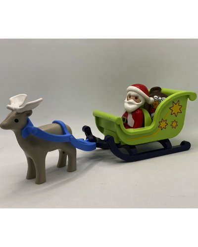 Playmobil 123 Trineo Papa Noel con Regalos