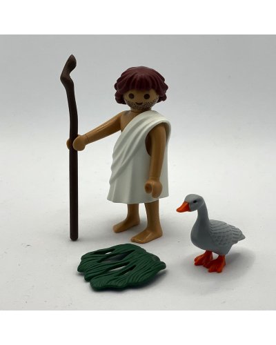 Playmobil Pastor con Oca Gris