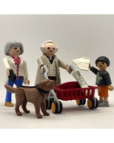 Playmobil Abuelos con Niño