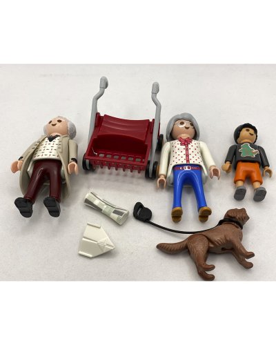 Playmobil Abuelos con Niño