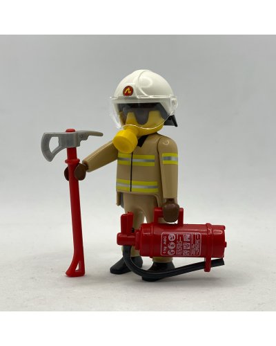 Playmobil Bombero Con Extintor