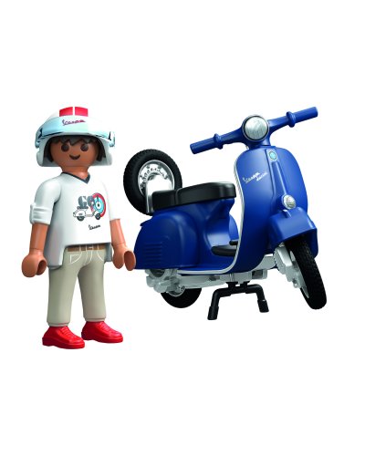 Playmobil Vespa 150 Sprint Veloce Azul 71622
